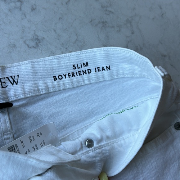 Jcrew white slim boyfriend - Picture 4 of 7